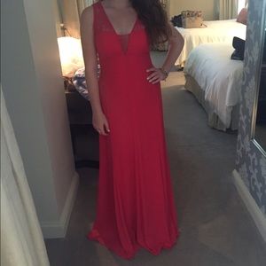 Lipstick Red Max Azria Ariel Gown