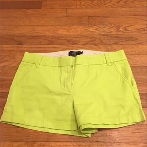 Women's J.Crew chino 3in chino shorts