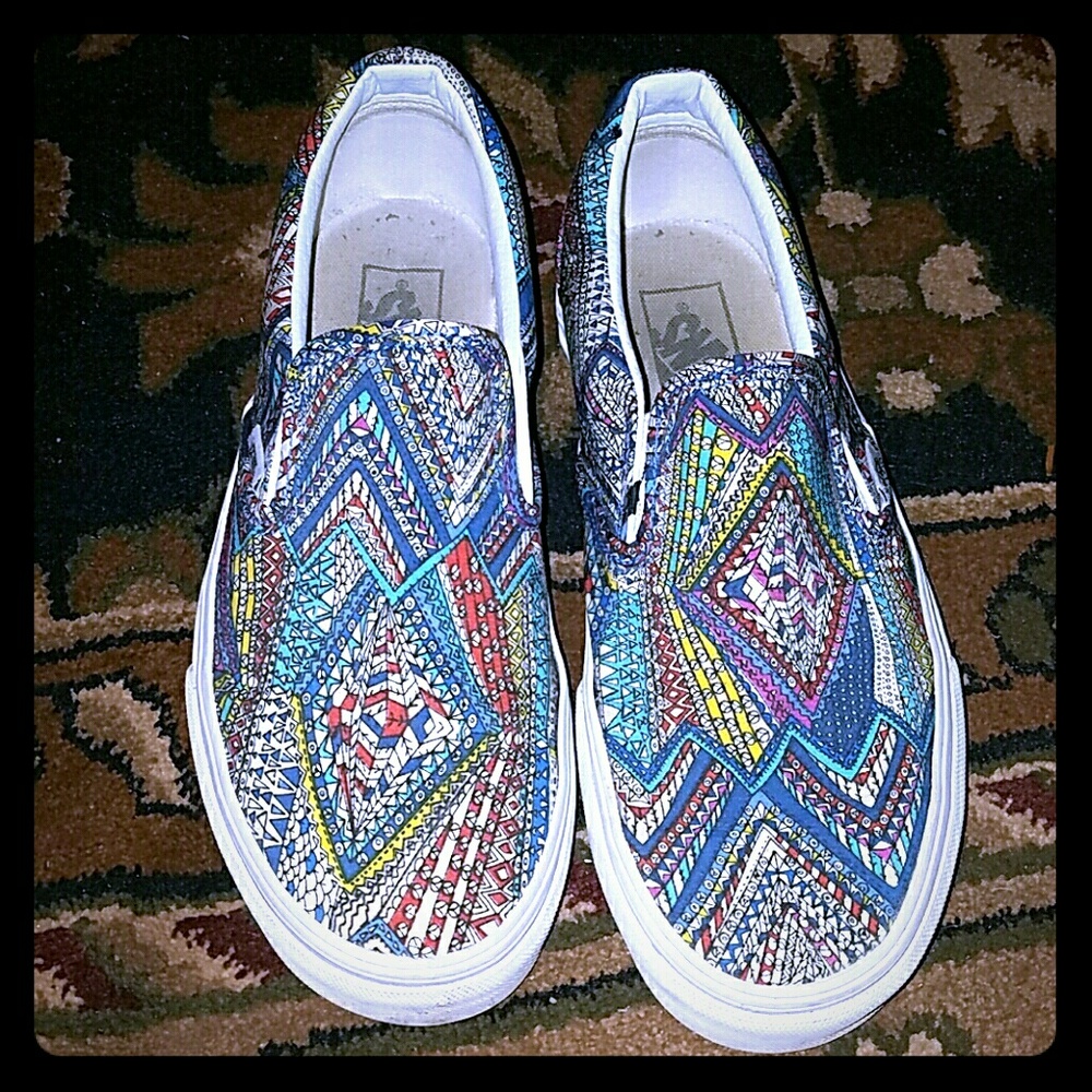 Multicolored Van's