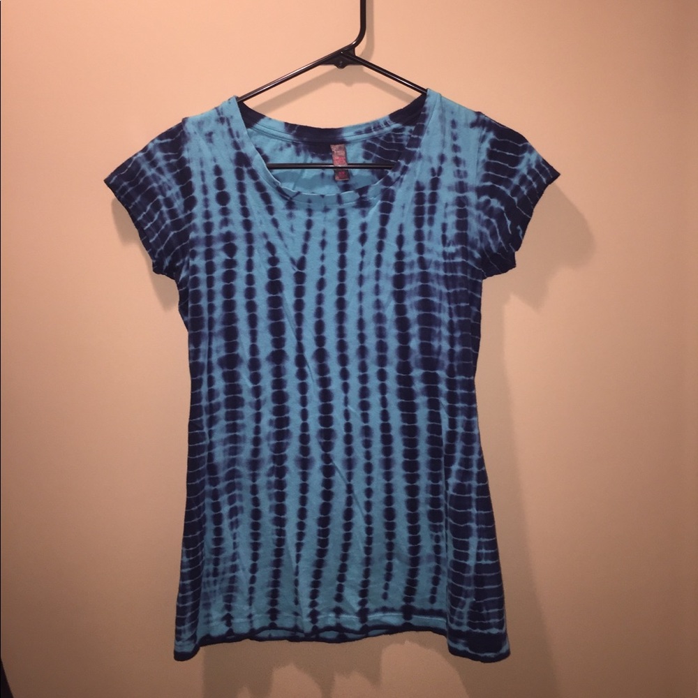 Fitted tie-dye t-shirt