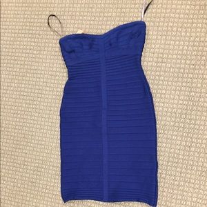 Herve Leger size S Blue dress