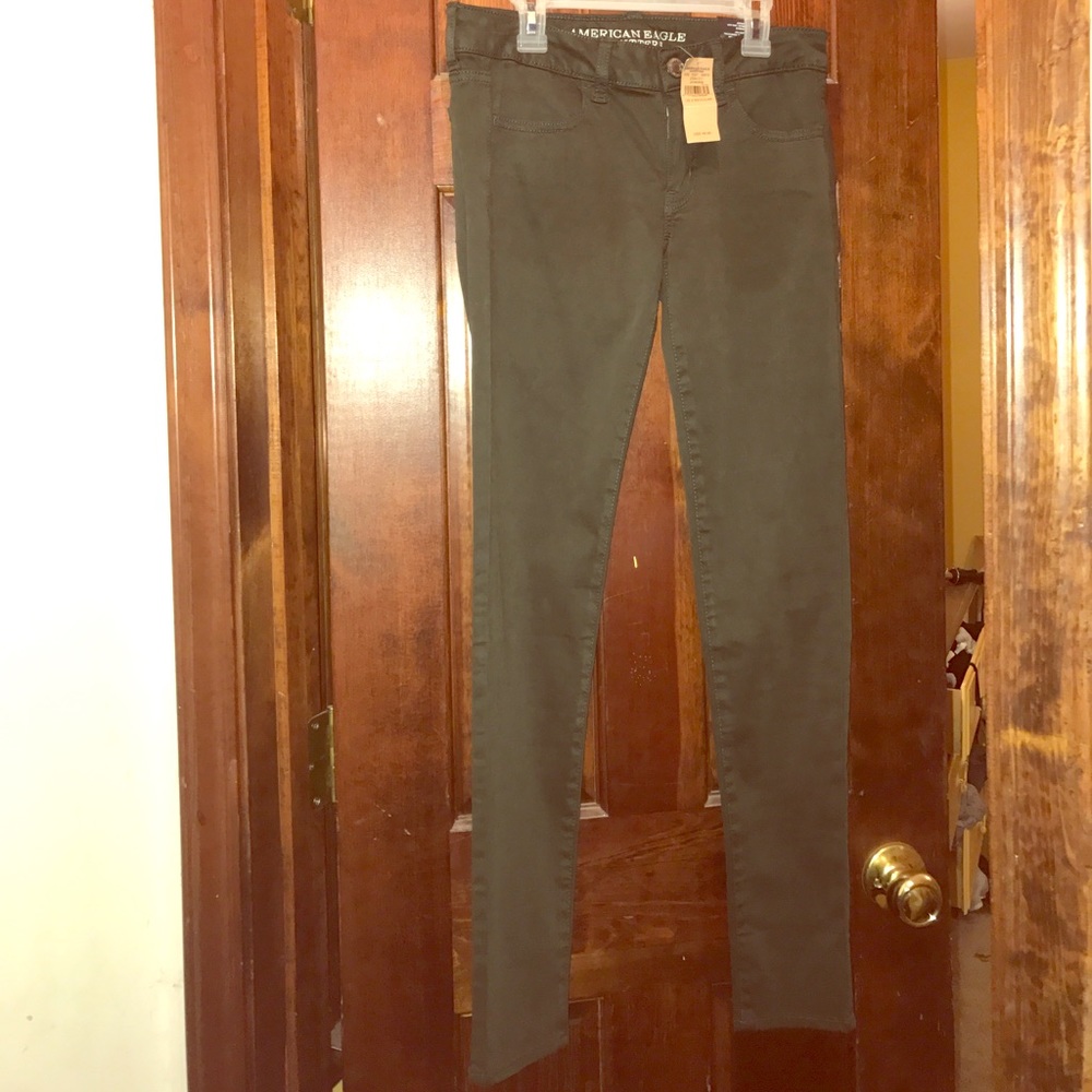 Hunter green jeans