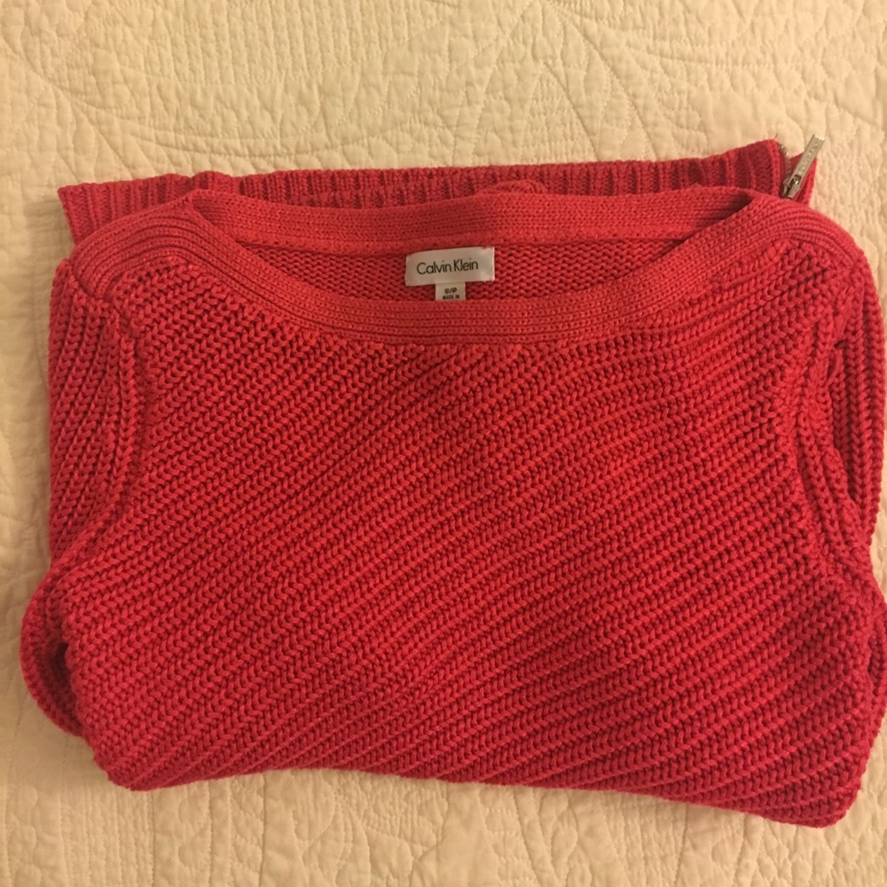 Calvin Klein pink sweater