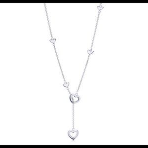 Tiffany and Co. Sterling Silver Heart Necklace