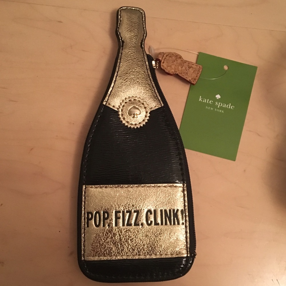 Kate Spade Champagne Coin Purse 🍾✨