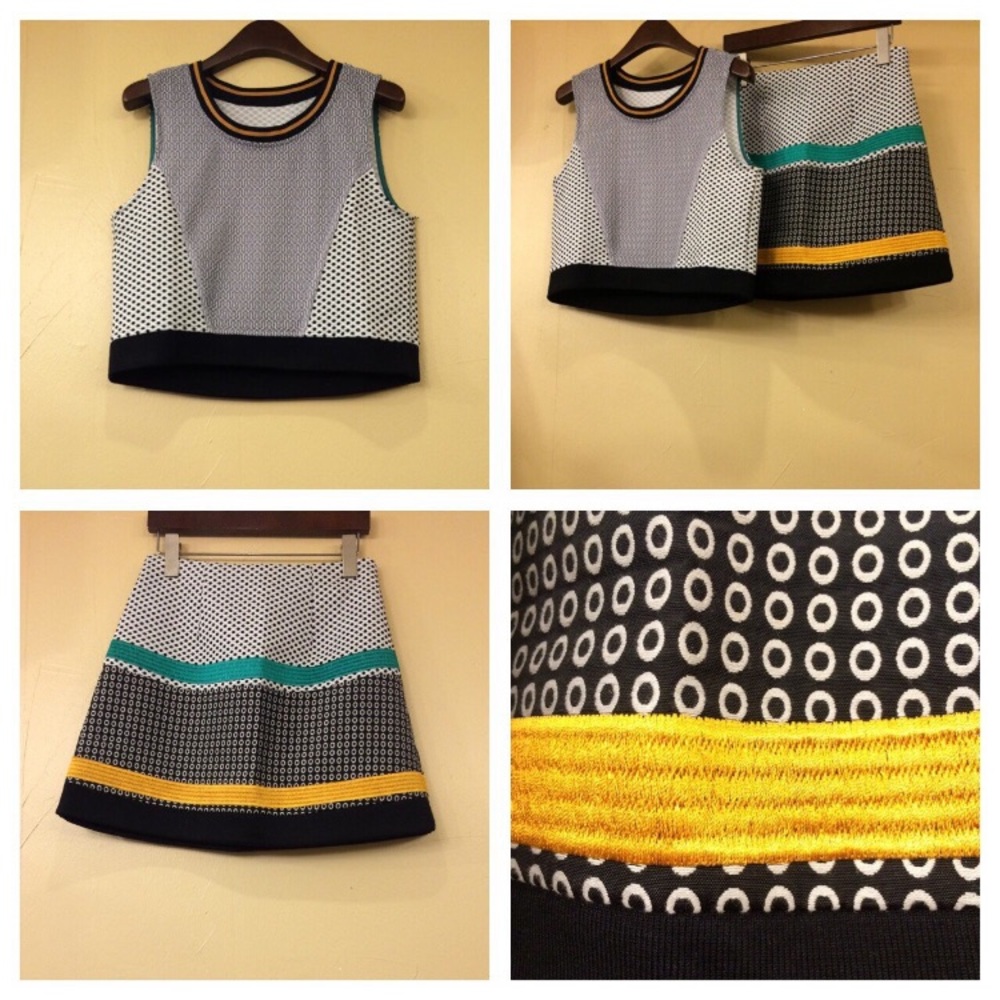 Top and skirt set