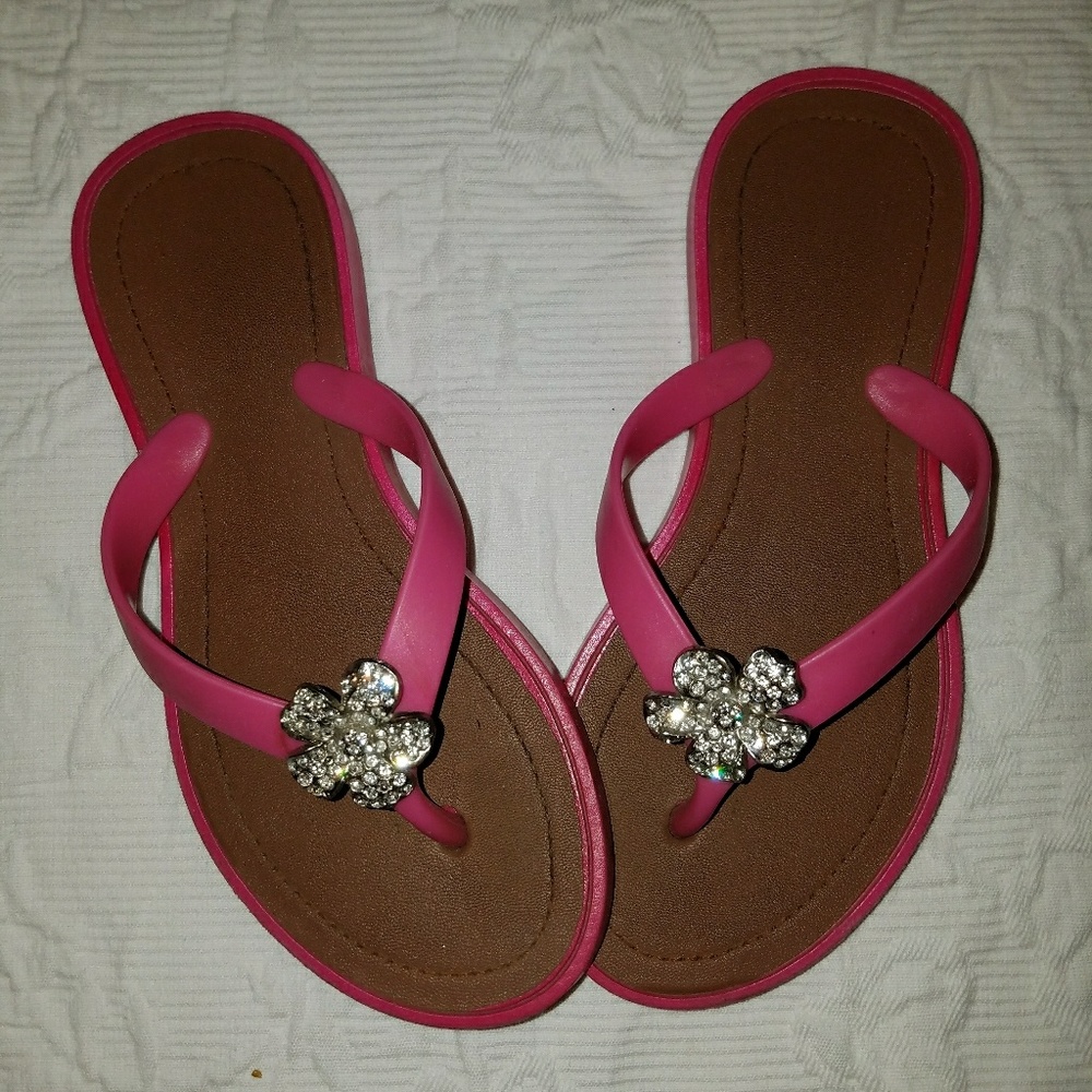 Lil Girls Pink Sandals