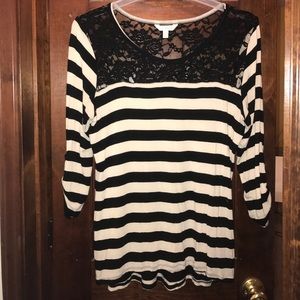 Charming Charlie's Top Large fits like a medium