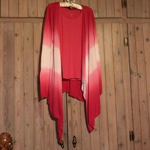 Tank Top and Long Sweater Set