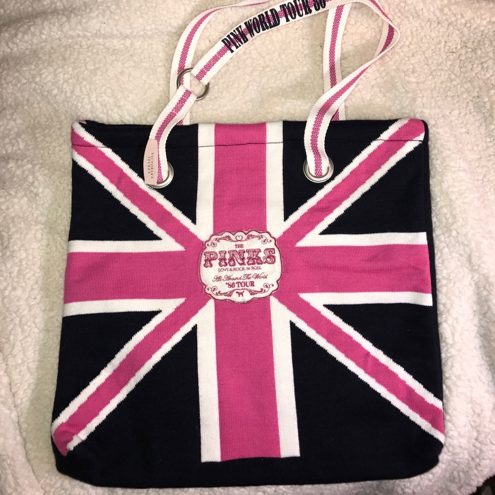 NWT PINK sweater tote