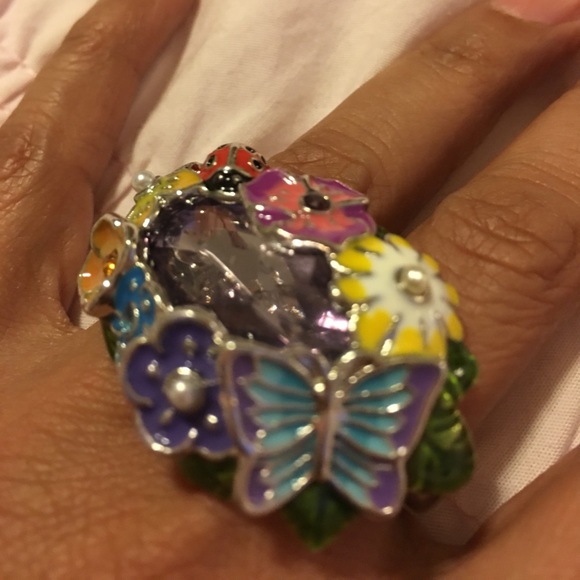 two fingers butterfly ring - Picture 4 of 4