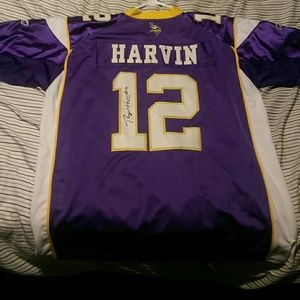PRICE DROP Signed Percy Harvin Vikings NFL Jersey