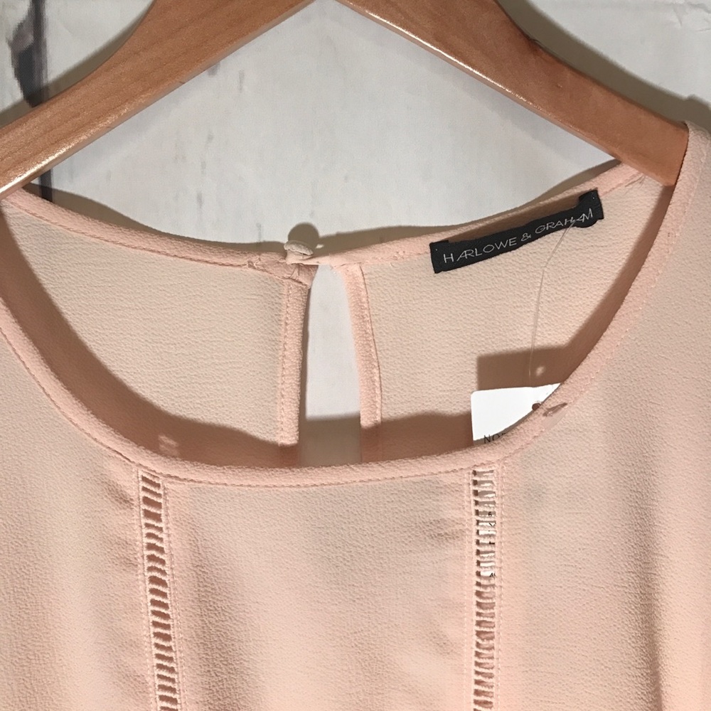 Harlowe & Graham• blouse size:xs NWT - Picture 2 of 6