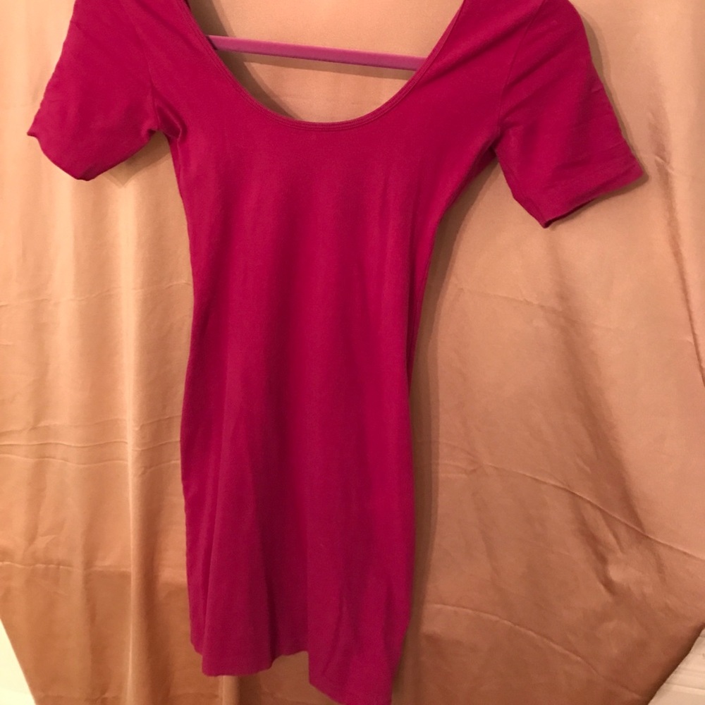 American Apparel Pink Body Con dress