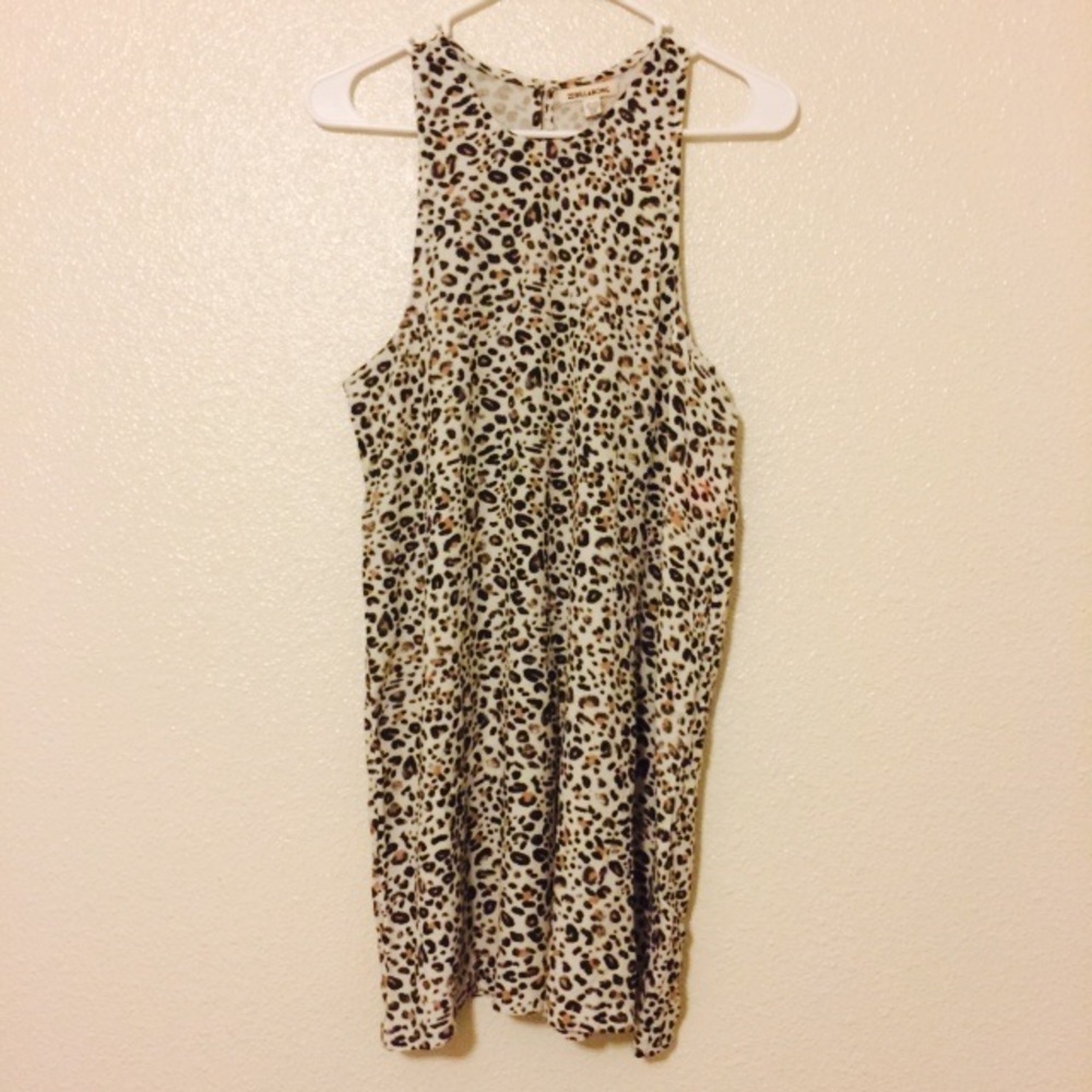 Billabong Cheetah Print Dress - Picture 5 of 5