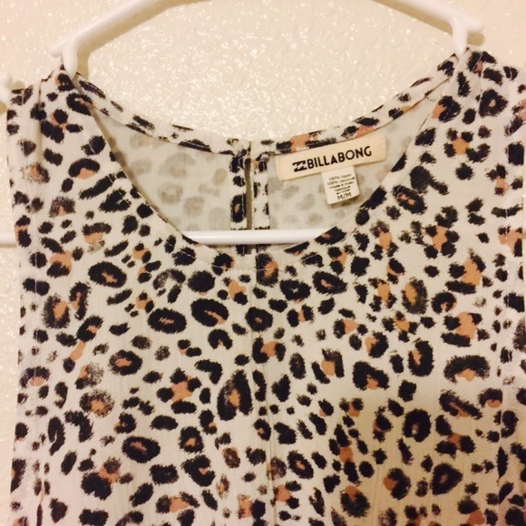 Billabong Cheetah Print Dress - Picture 4 of 5
