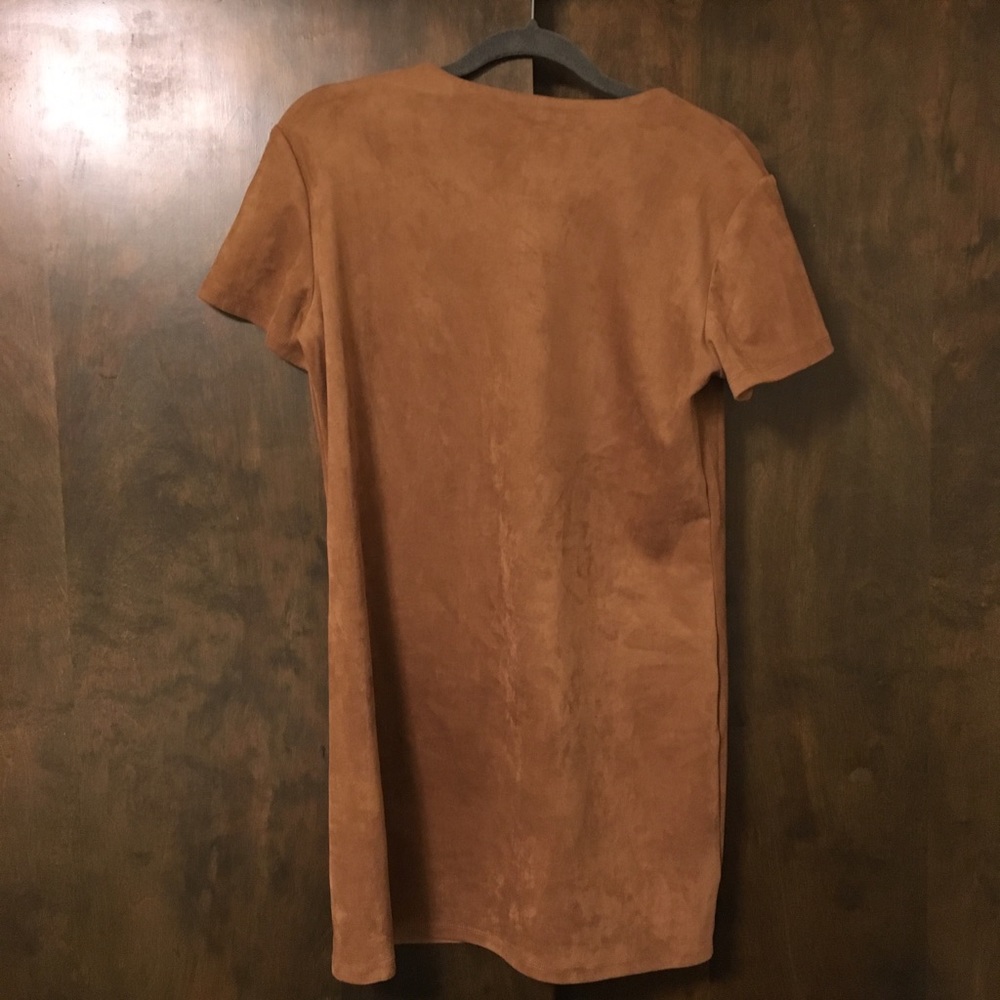 Faux Suede dress - Picture 2 of 4