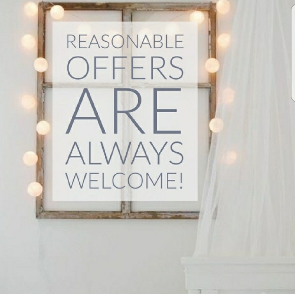 Offers are more than welcome always :)