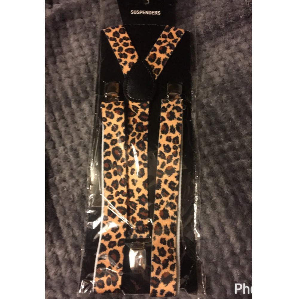 Suspenders.