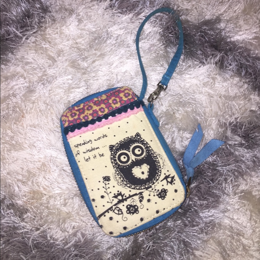 Owl Quote Wristlet