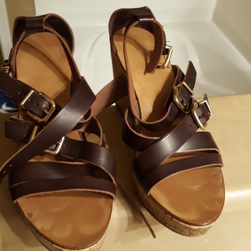 Wedge sandals