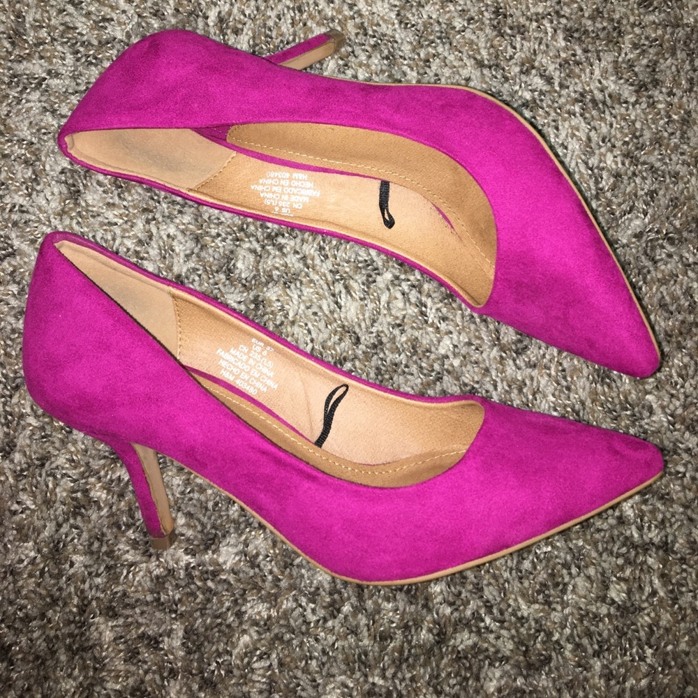 💐Fuchsia H&M heels💐