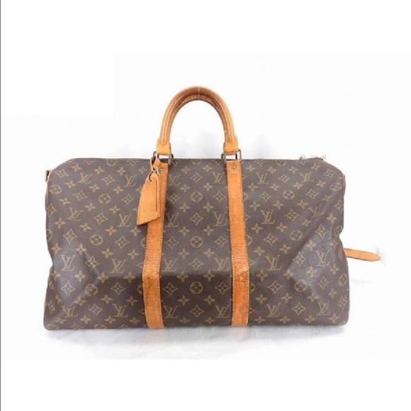 Bandouliere Keepall 50 monogram travel tote - Picture 2 of 8