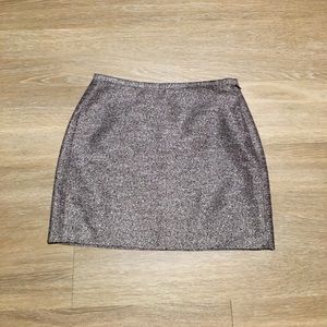 Madewell glitter mini skirt (0)