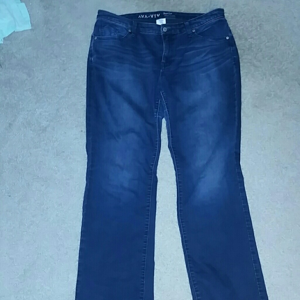 Ava and Viv boot cut jeans