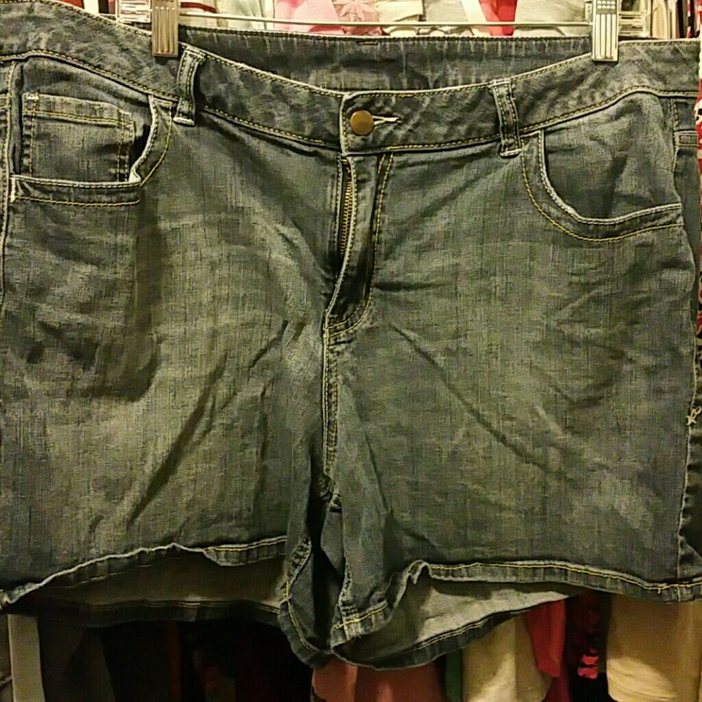 Lane Bryant denim shorts
