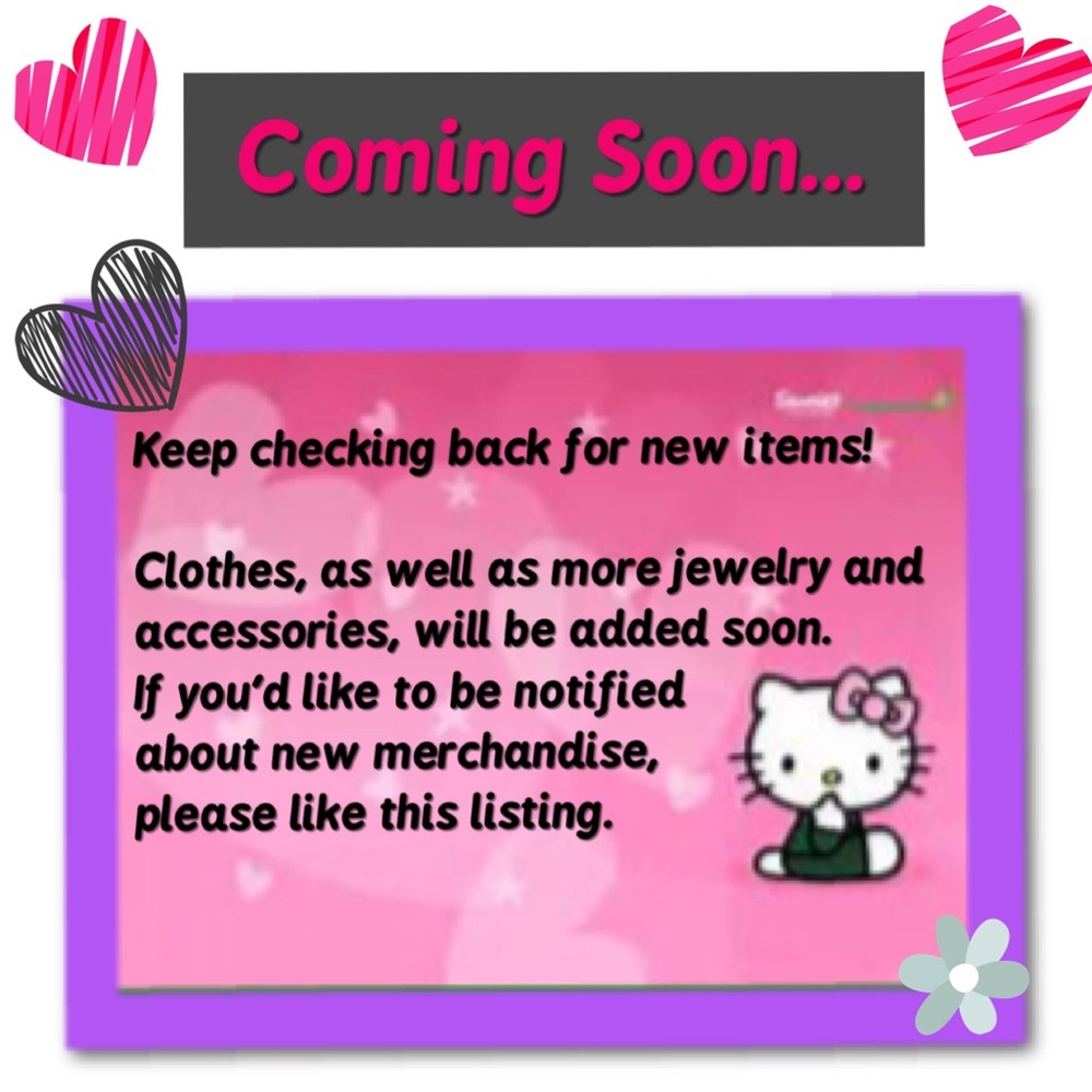 New items added! More soon!