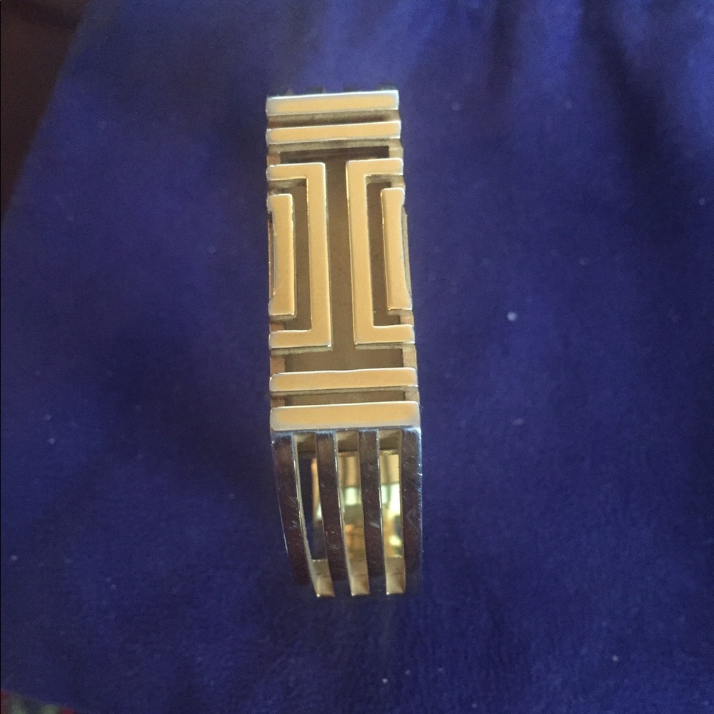 Authentic Tory Burch Fitbit Gold Hinged Bracelet