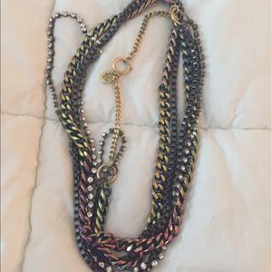 Iridescent studded chain Juicy Couture necklace