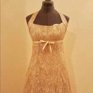 Gold Formal Dress