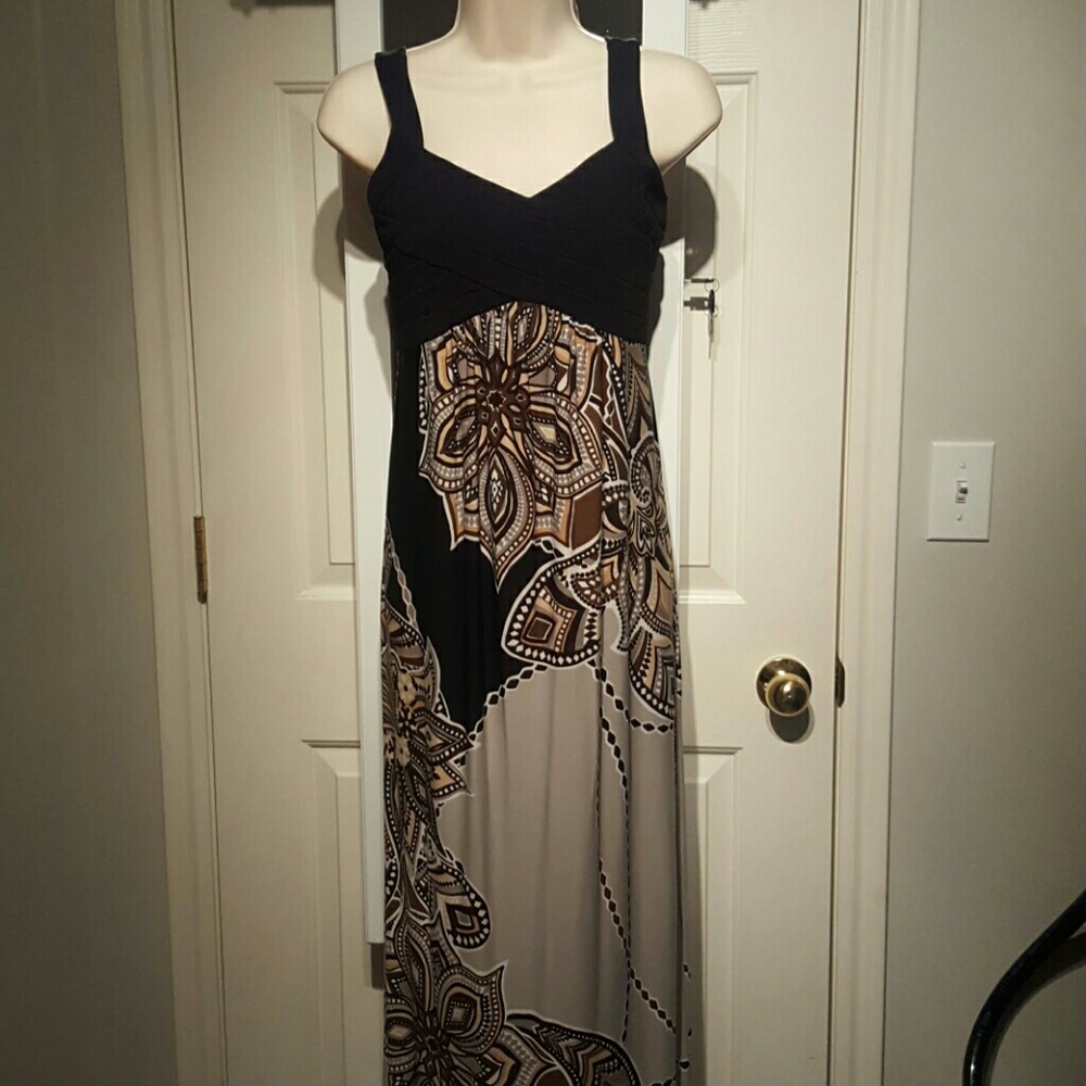 Bandage top maxi dress 4