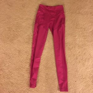 Lululemon pink leggings