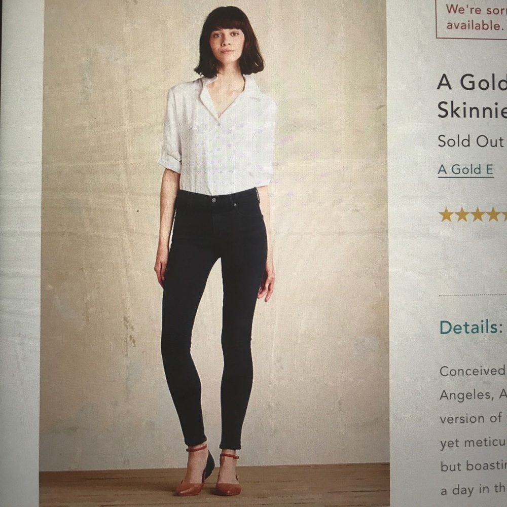 AGOLDE Skinny Jeans