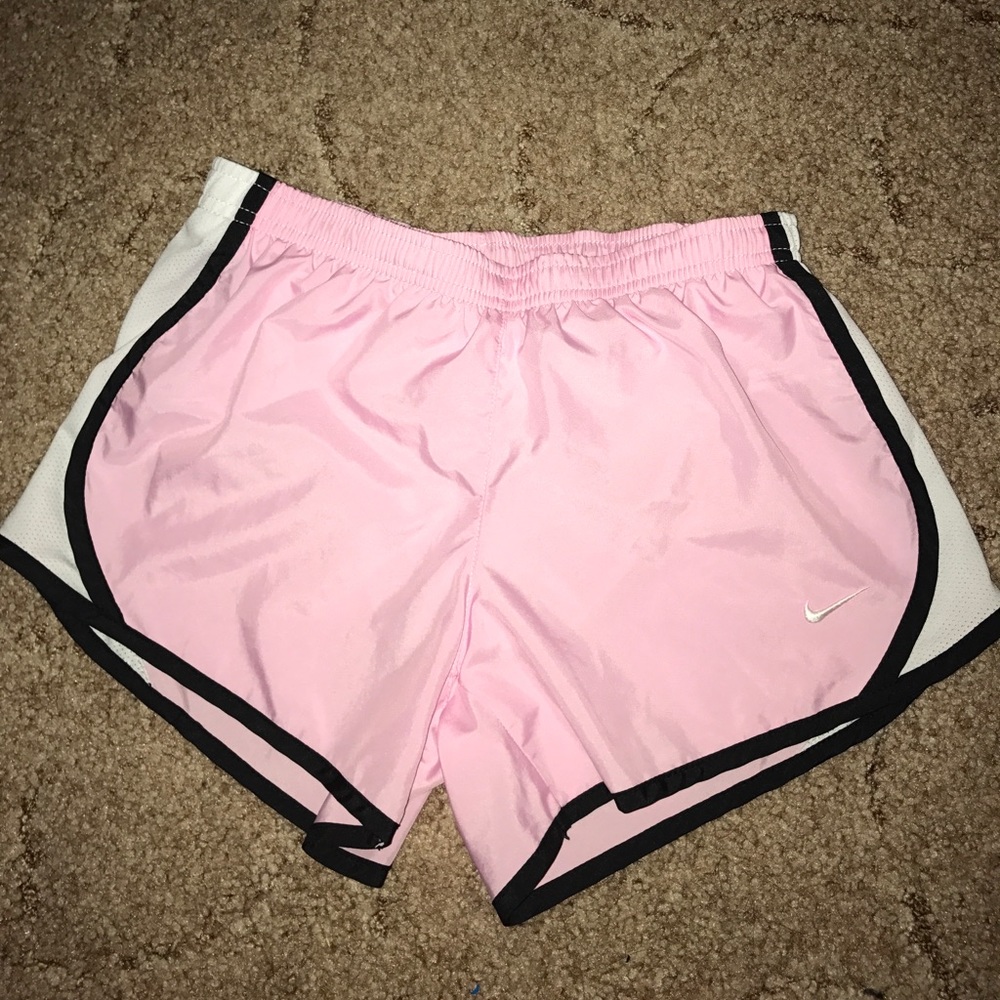 Pink Nike dri-fit shorts