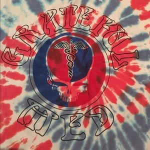 Grateful Dead tie dye t shirt