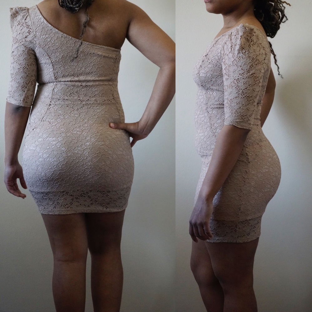 Cream dress