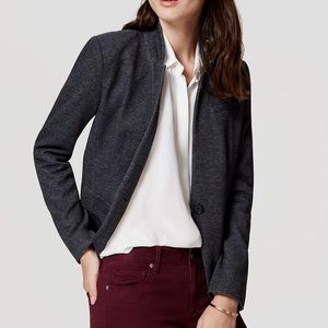 1 DAY SALE 🚨 NWOT LOFT Knit Notched Blazer