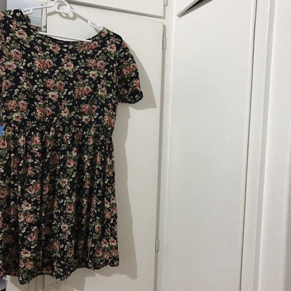 Floral babydoll dress