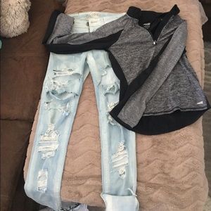 Ripped jeans
