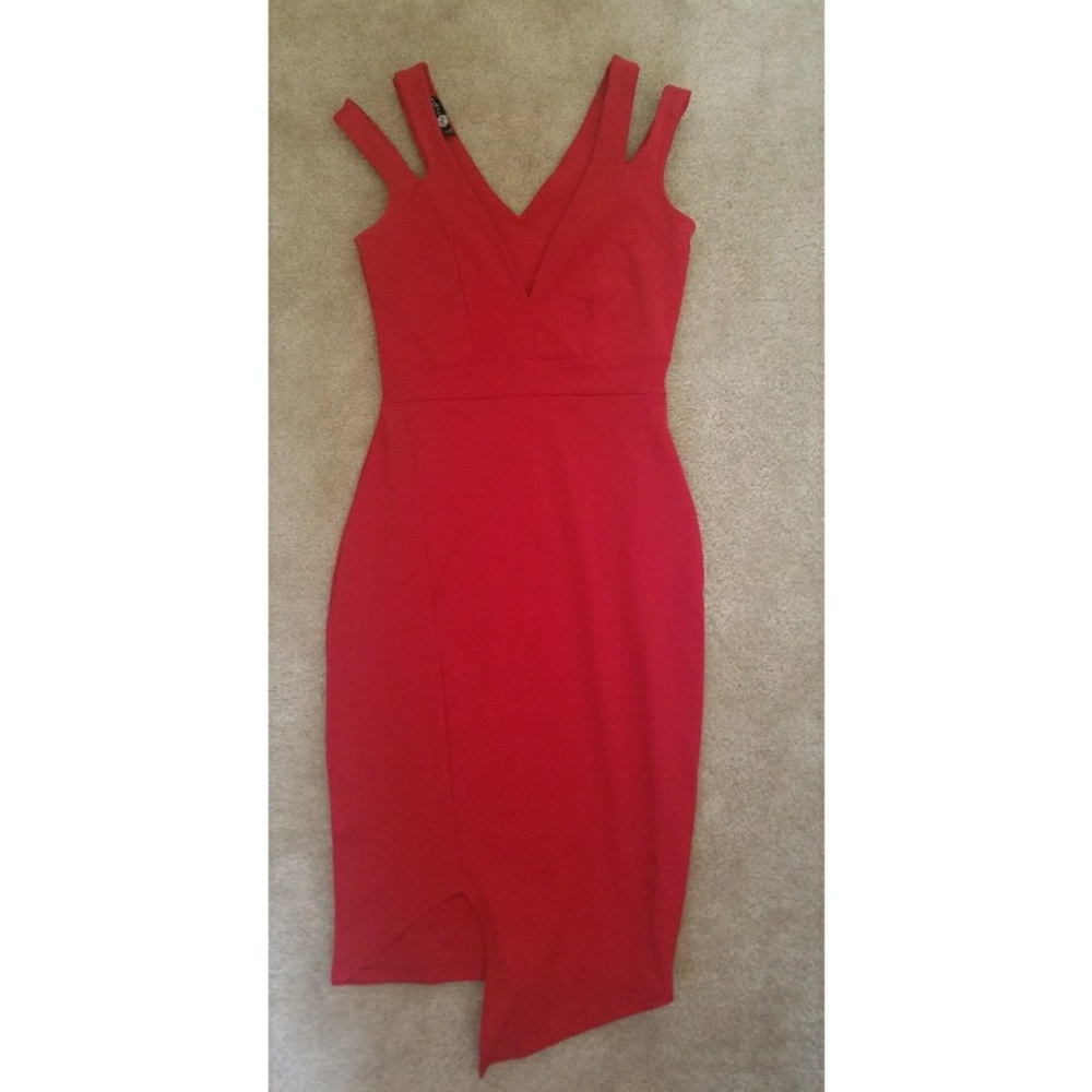 Red dress