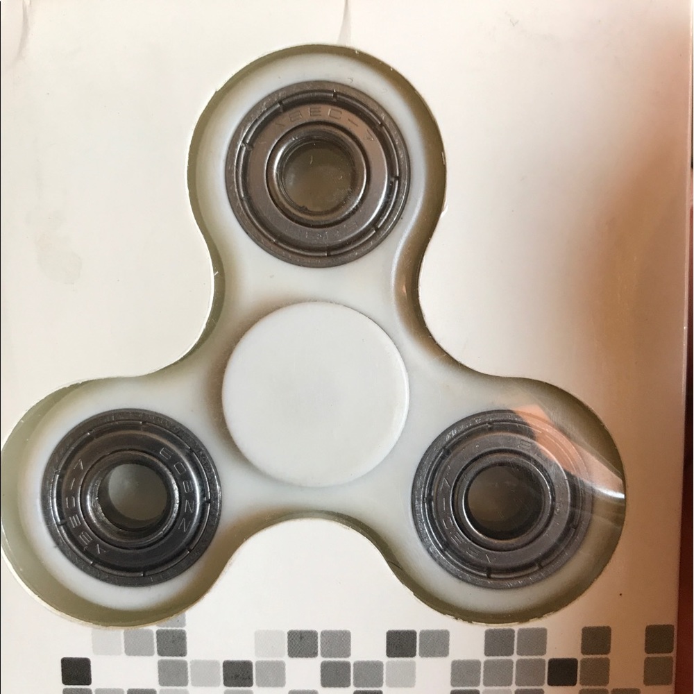 White Figet Spinner