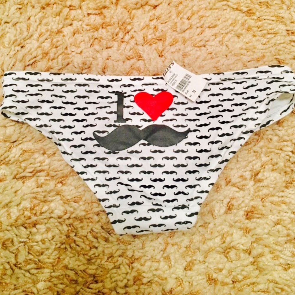 Tilly's Mustache Underwear