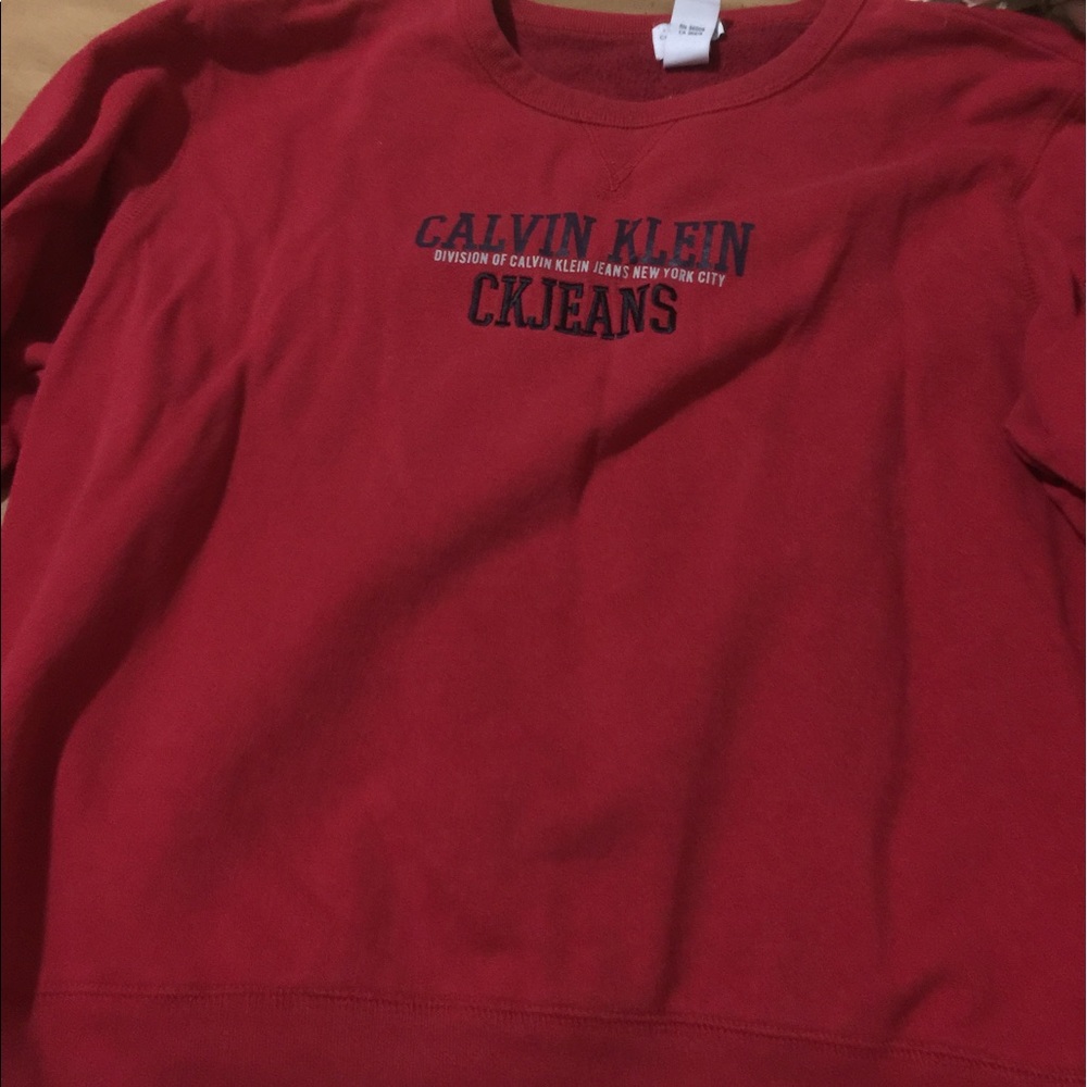 VINTAGE calvin klein sweater! size XL!