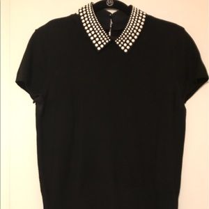 White House Black Market short sleeve sweater