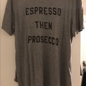 Graphic easy fit tee