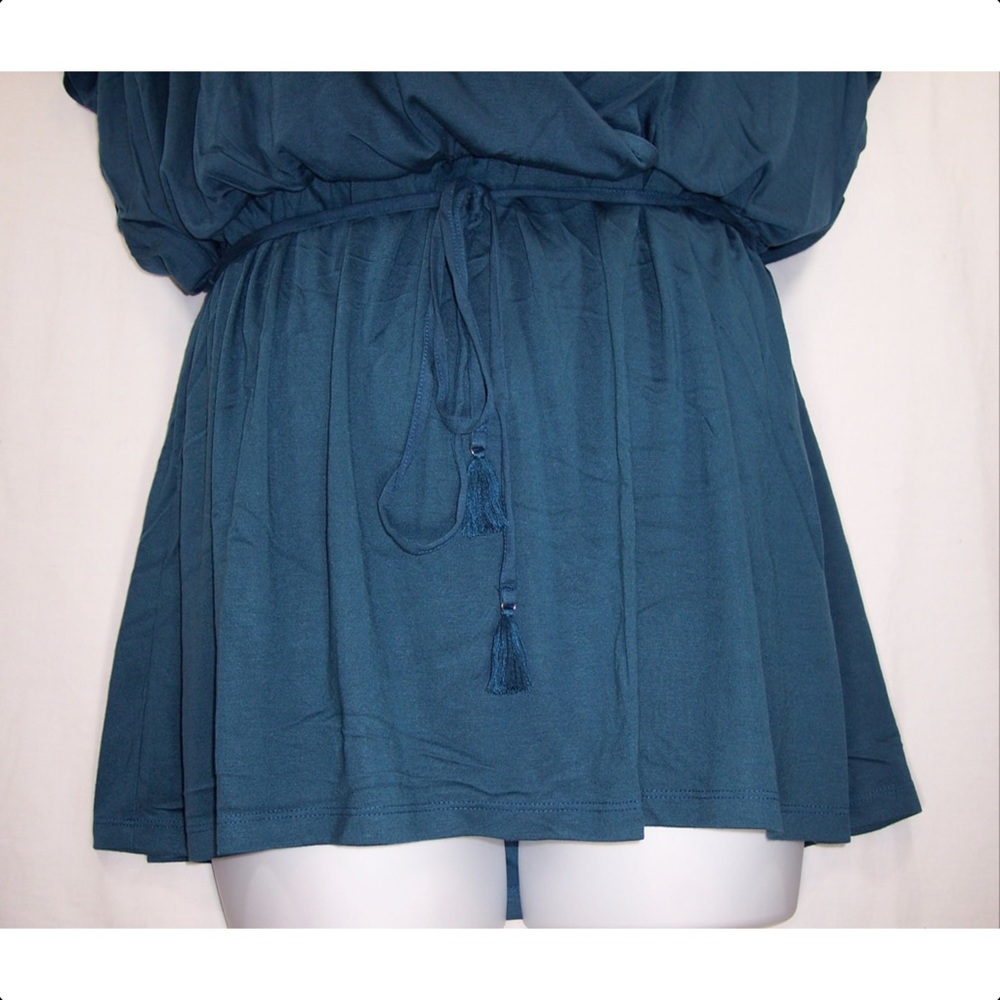 LANE BRYANT 18/20 Teal Top-NEW - Picture 4 of 8
